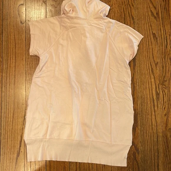 Anthropologie Pink Hooded Tunic, small - Picture 8 of 10